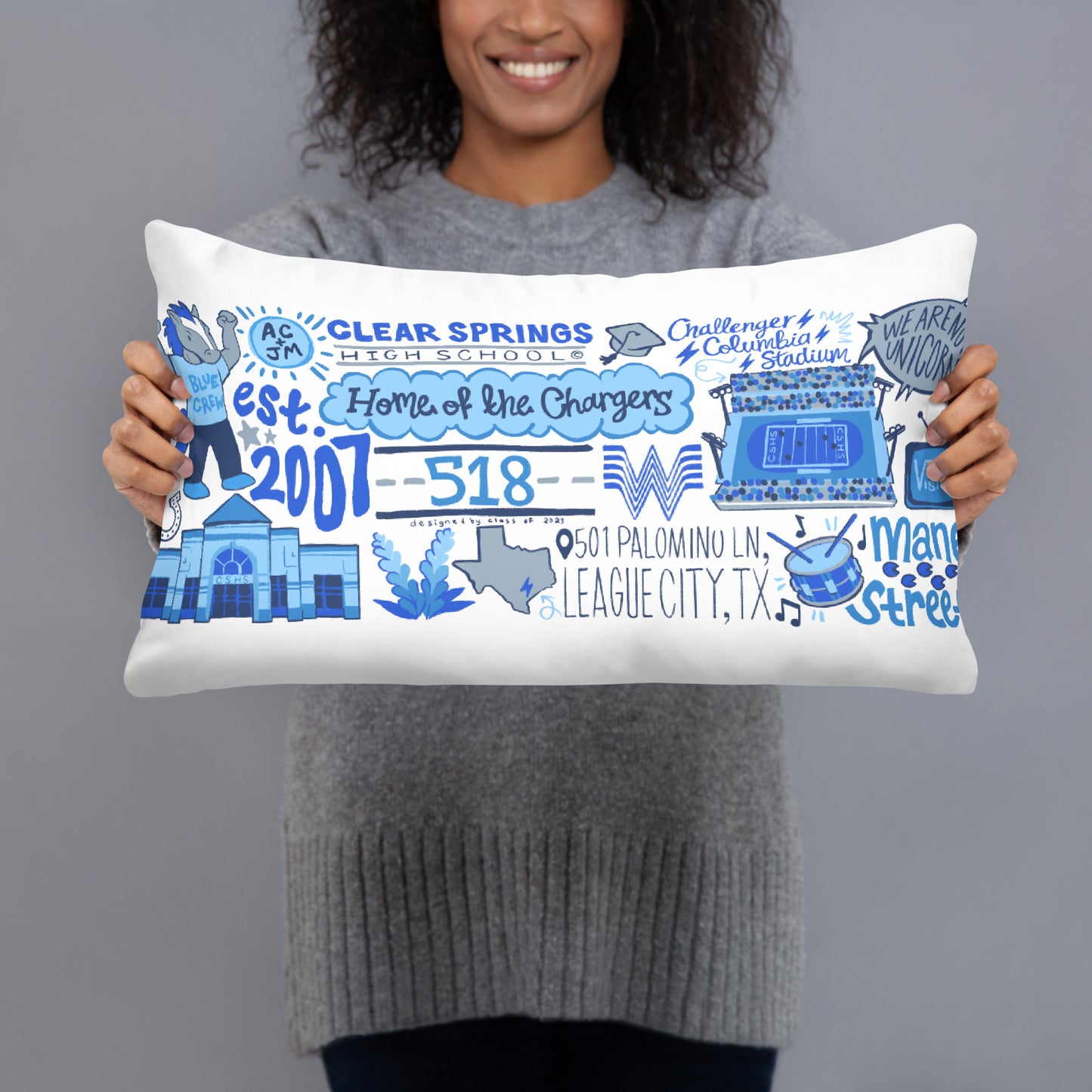 CSHS Basic Pillow