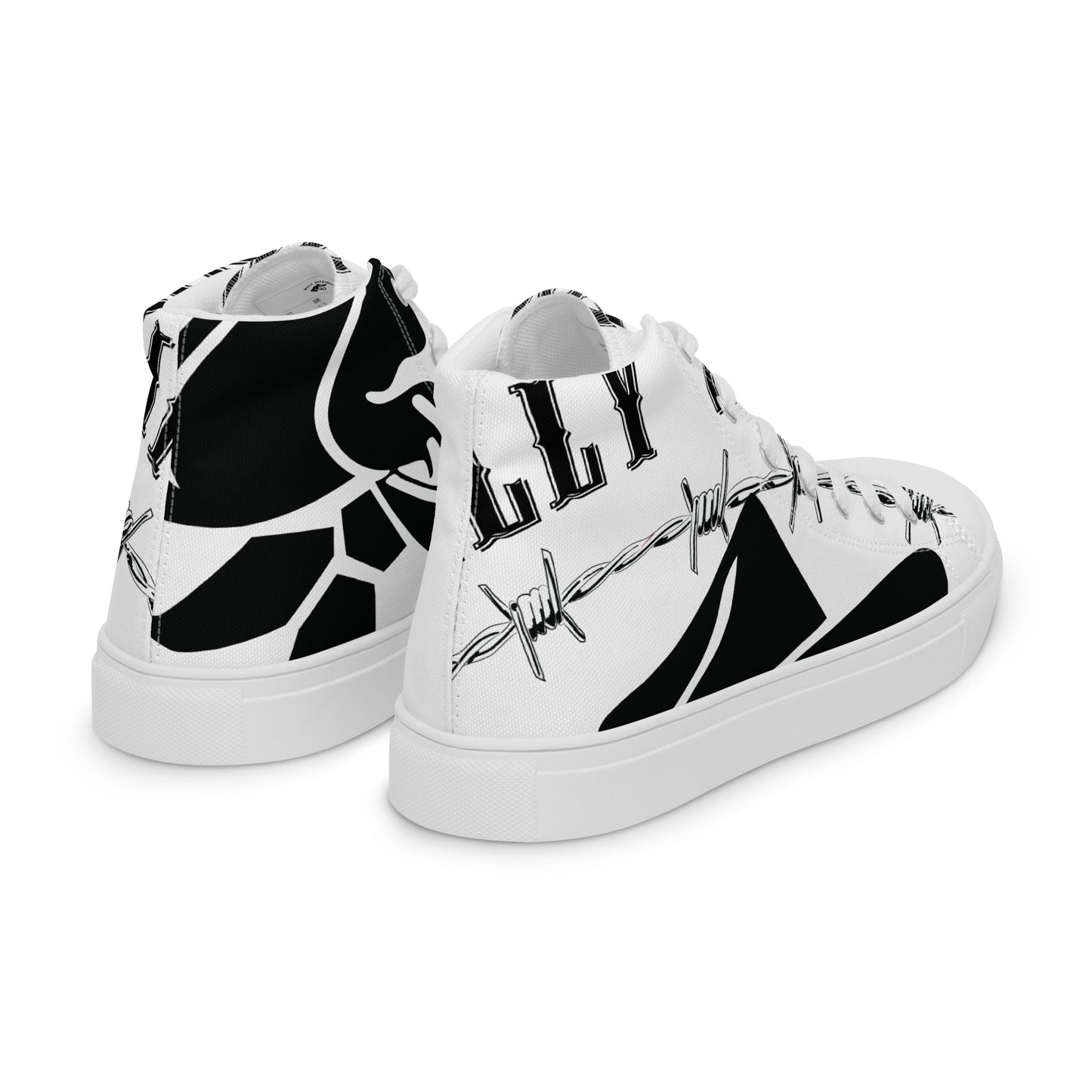 Willy 2Strings Men’s high top canvas shoes