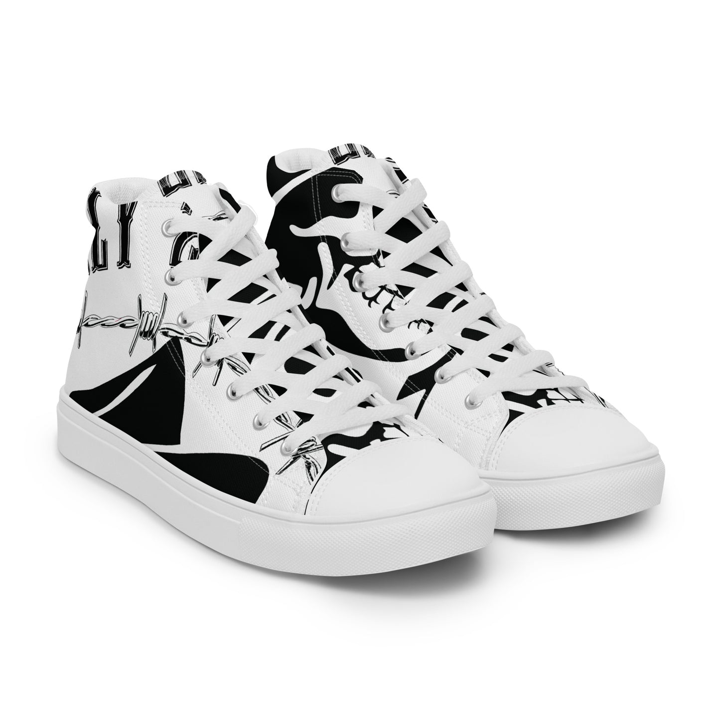 Willy 2Strings Men’s high top canvas shoes