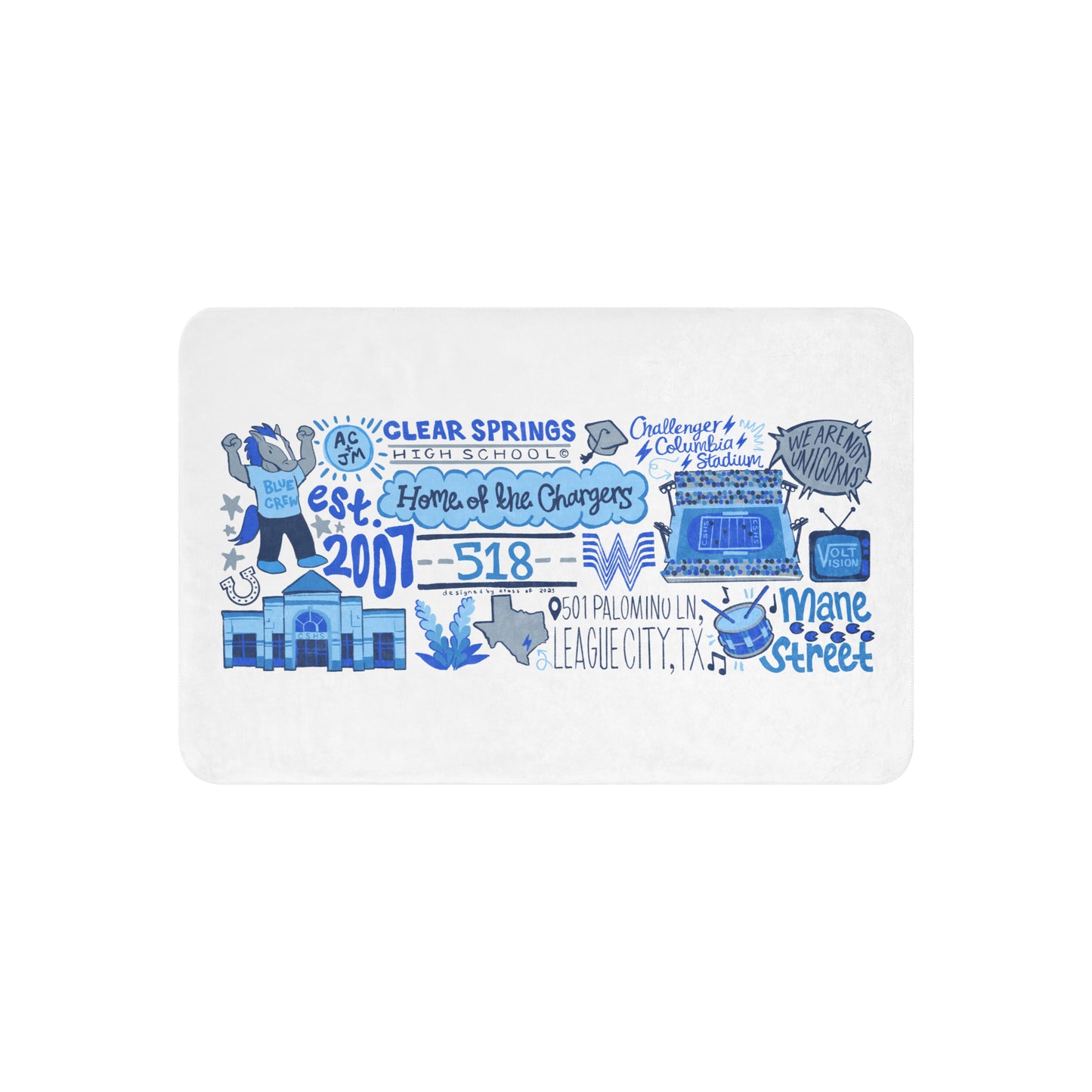 CSHS Sherpa blanket