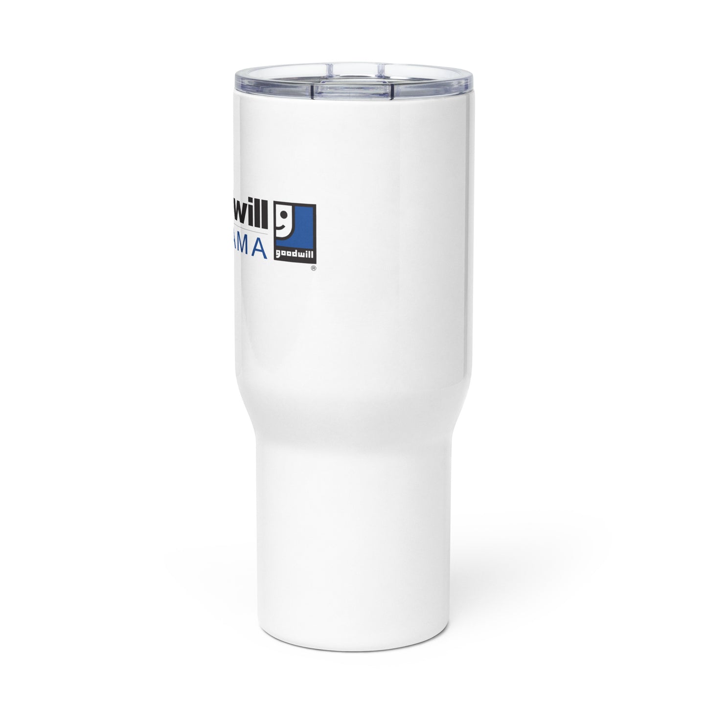 Alabama Goodwill Travel mug with a handle