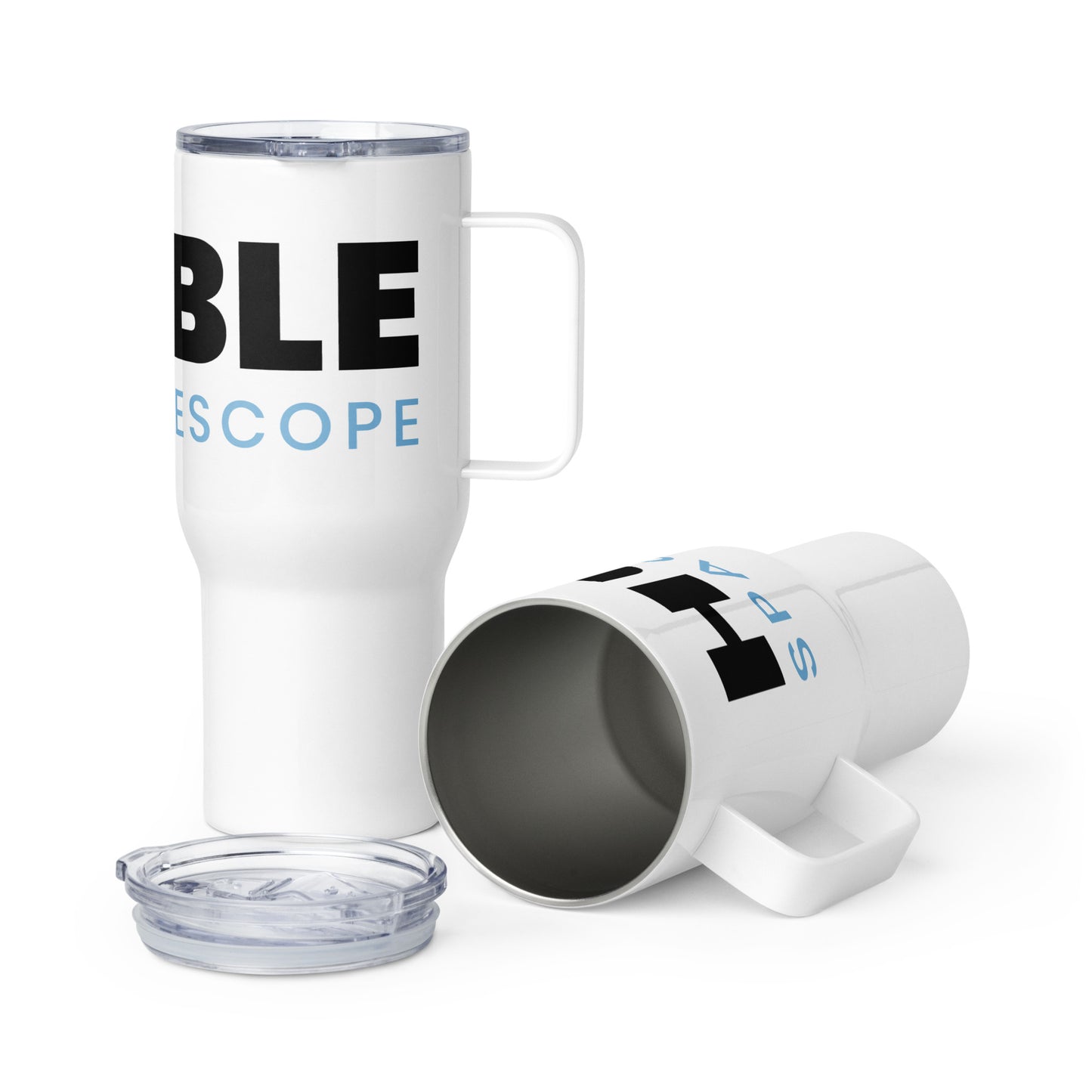 Hubble Travel mug with a handle