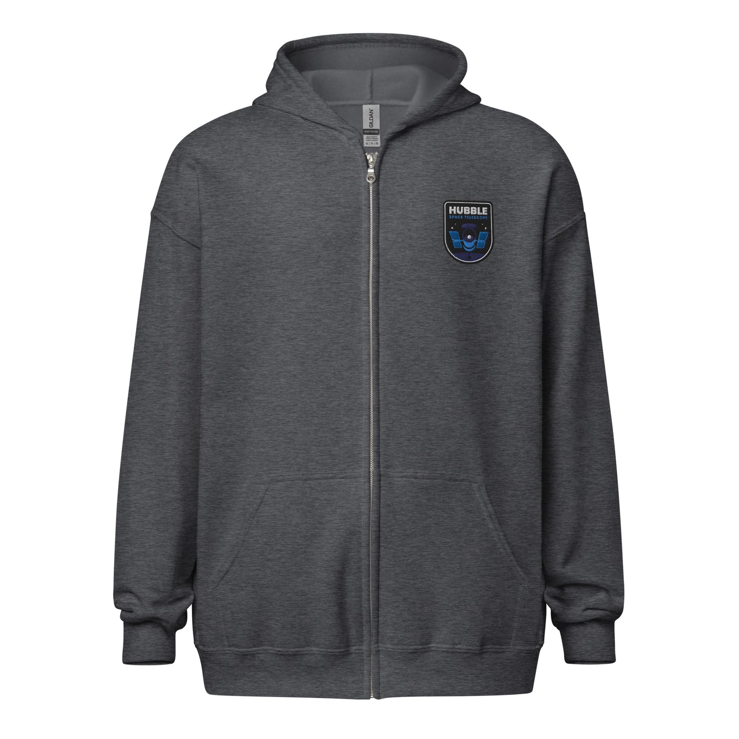 Hubble Shield Unisex Zip Hoodie