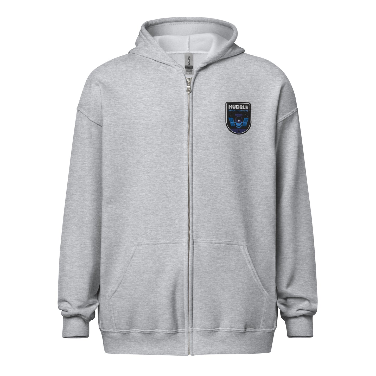 Hubble Shield Unisex Zip Hoodie