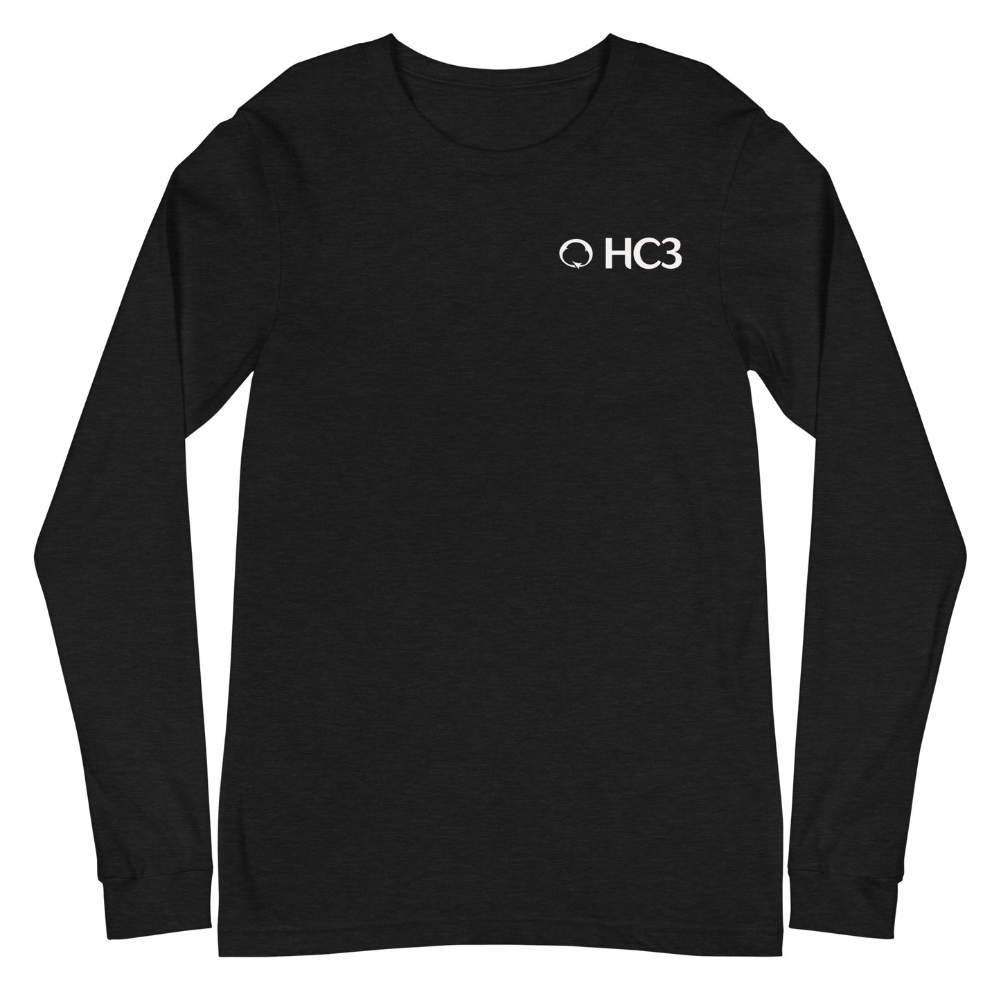 HC3 Unisex Long Sleeve Tee FLC Logo