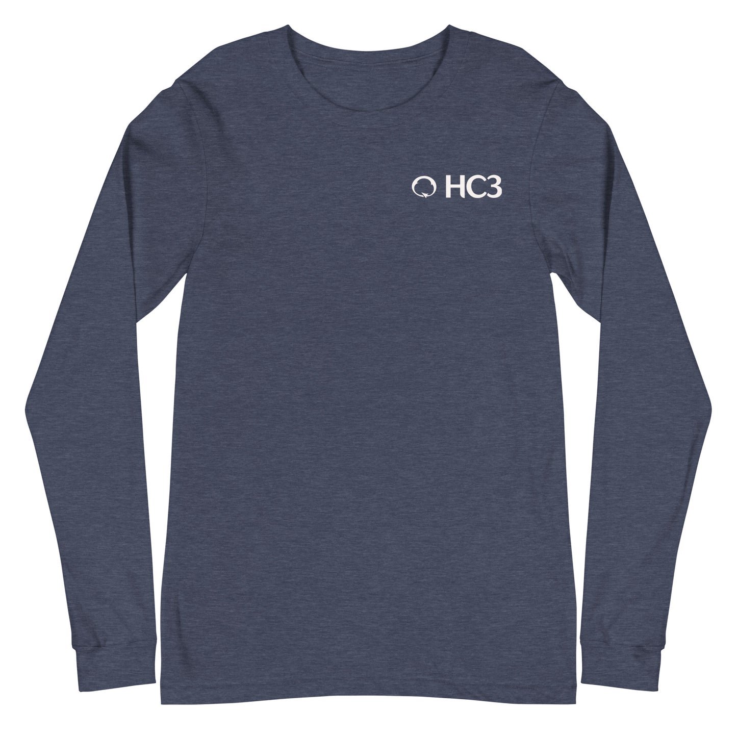 HC3 Unisex Long Sleeve Tee FLC Logo