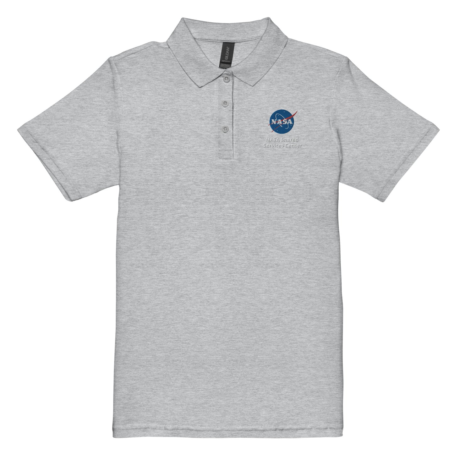 Ladies Cut NSSC/NASA Logo Polo