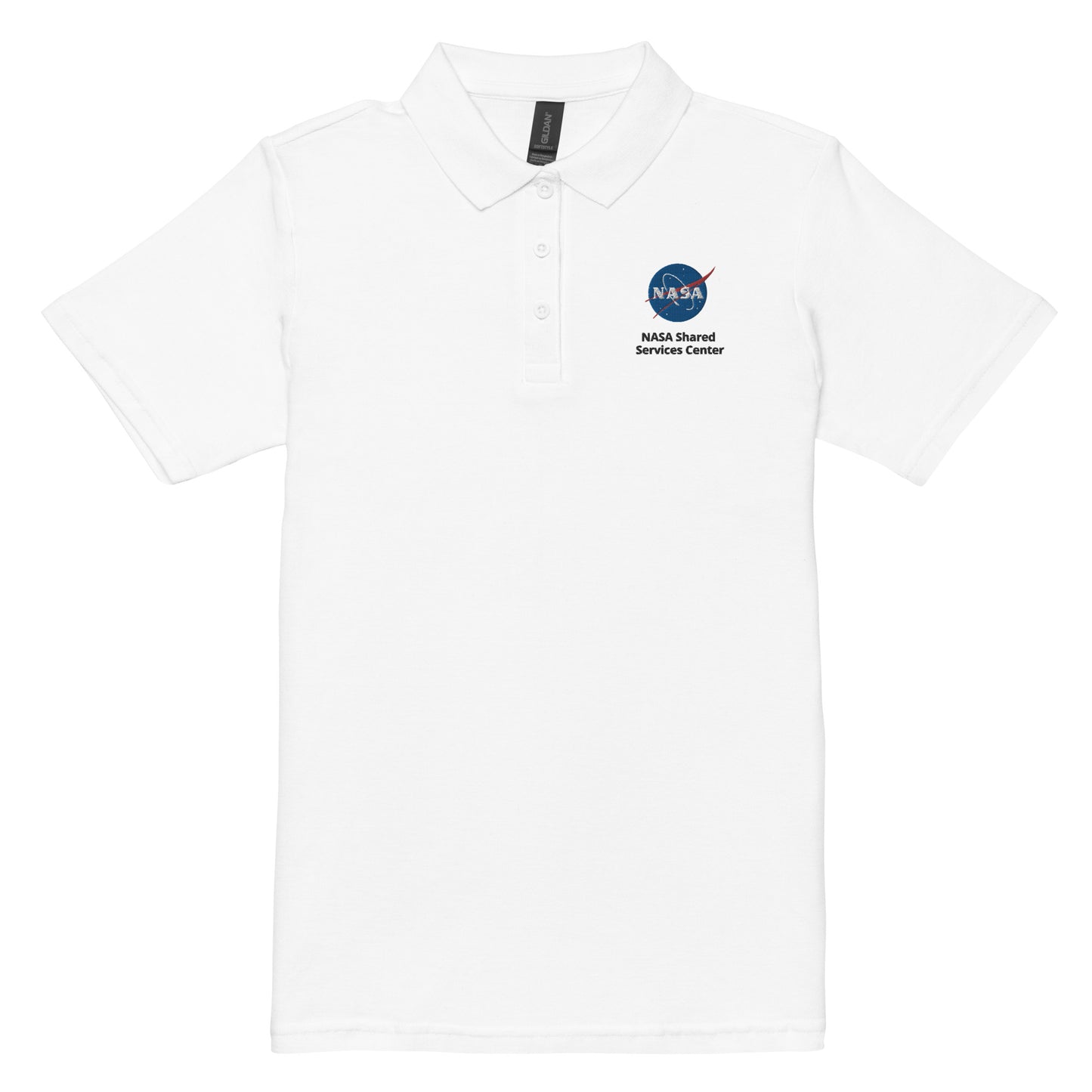 Ladies Cut NSSC/NASA Logo Polo