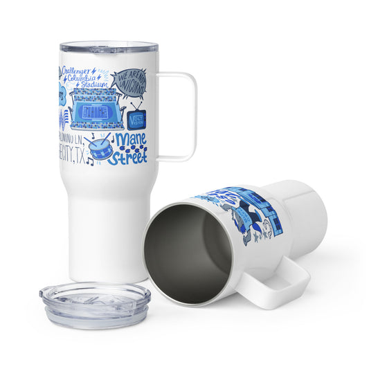 CSHS Travel mug with a handle