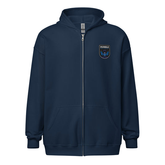Hubble Shield Unisex Zip Hoodie