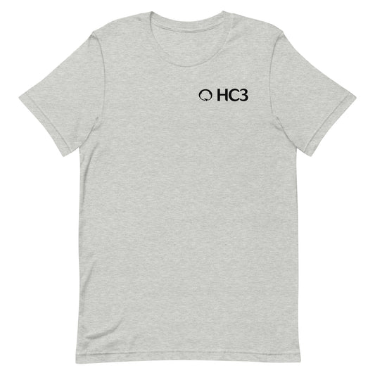 HC3 Unisex t-shirt FLC Logo